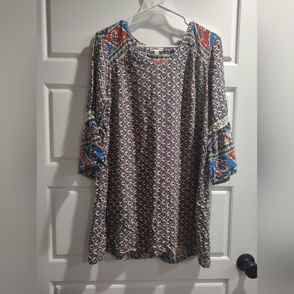 Umgee Dresses & Skirts - Umgee Paisley Boho Tunic Size Large